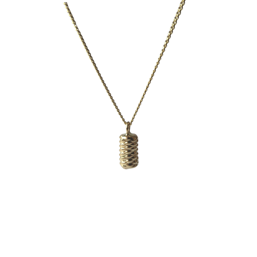 Small Knit Collection Necklace in 18k Yellow Gold