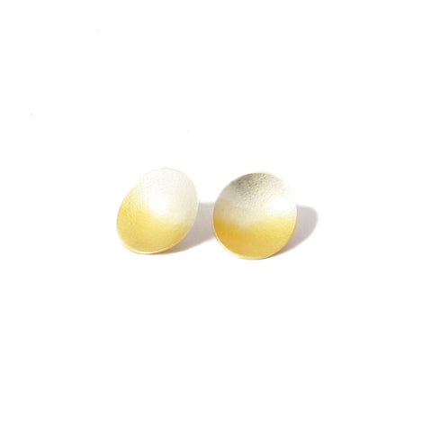 Enamel Large Studs Earrings