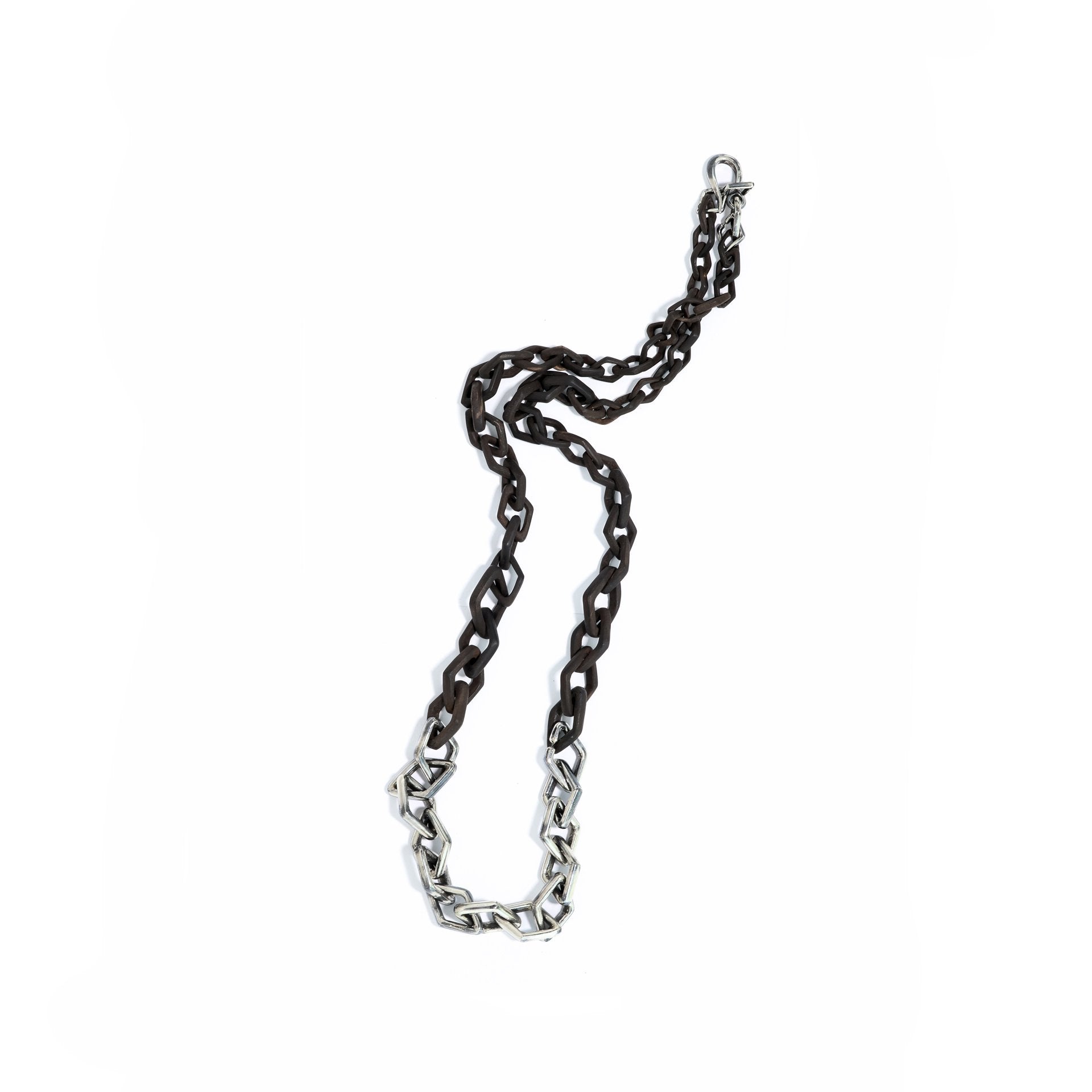 Sphere Link Chain Necklace XL in Sterling Silver