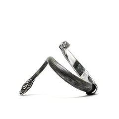 Serpentine Form Hinged Bracelet