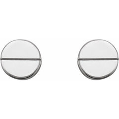 14K Gold Geometric Earrings